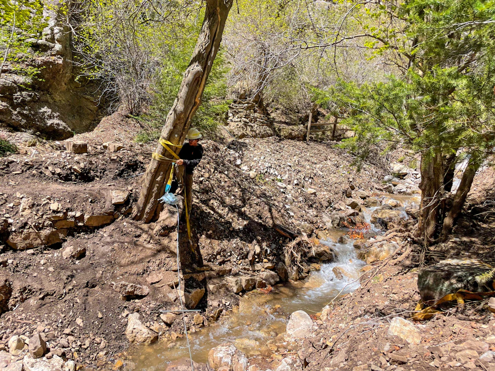 06 Site of Bridge 2 before repair credit NFF