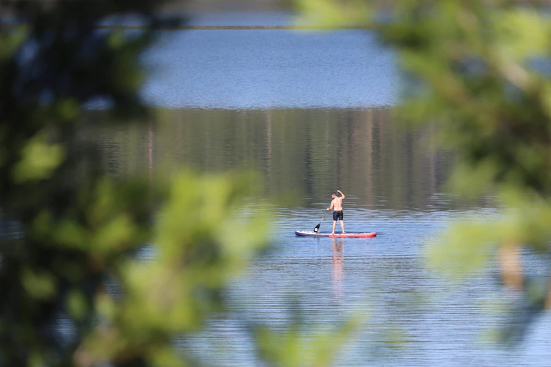 Paddleboarder.
