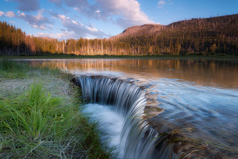 Waterfall.