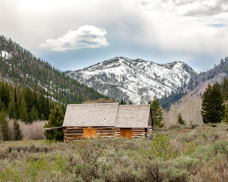 Historic cabin.
