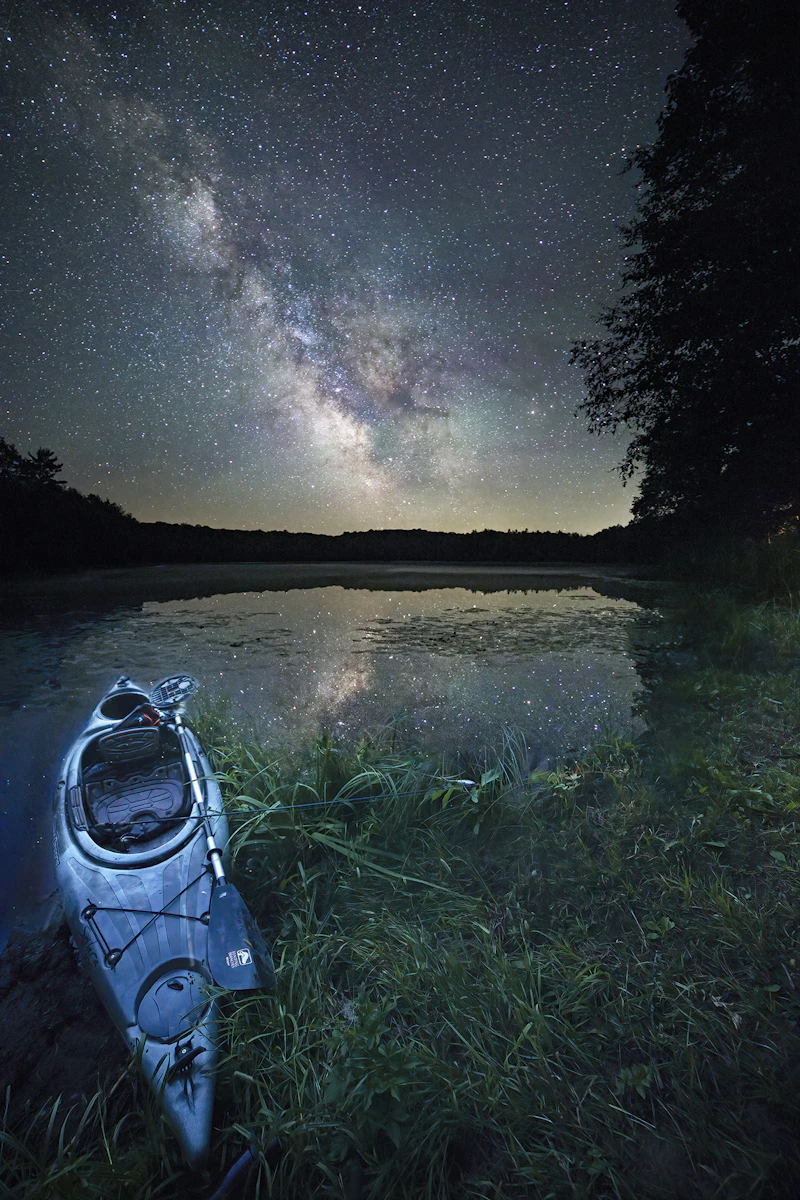 Kayak in the Porcupine Wilderness.
