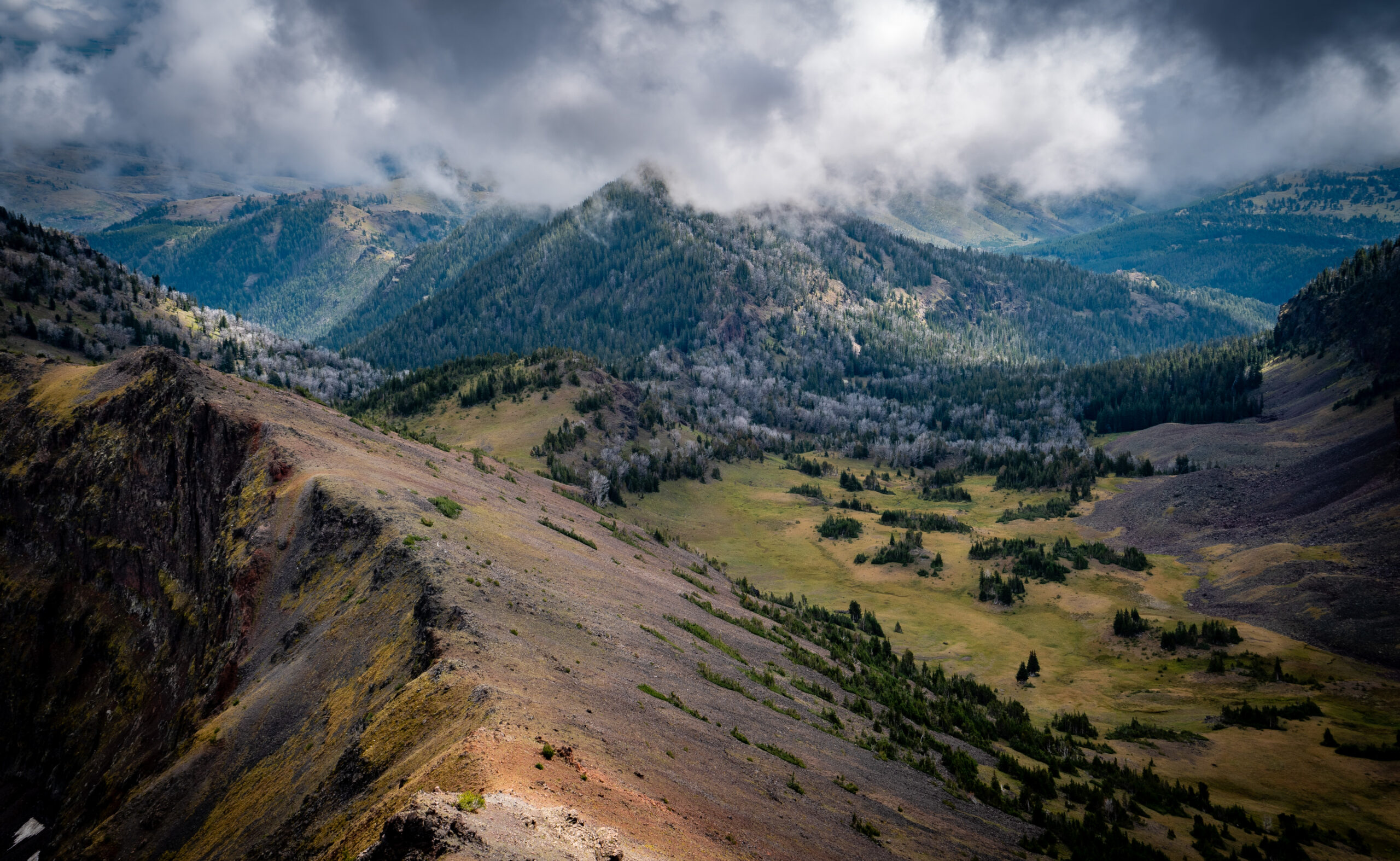 Mountain valley.
