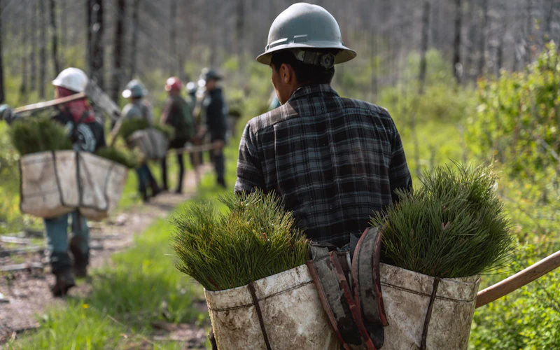Tree planting crew.