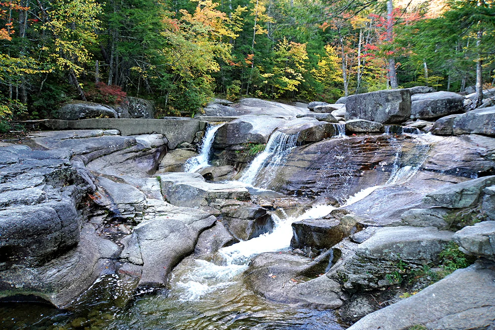 Dianas Baths Photo by Dennis Jarvis flickr Attribution Required White Mountain NF