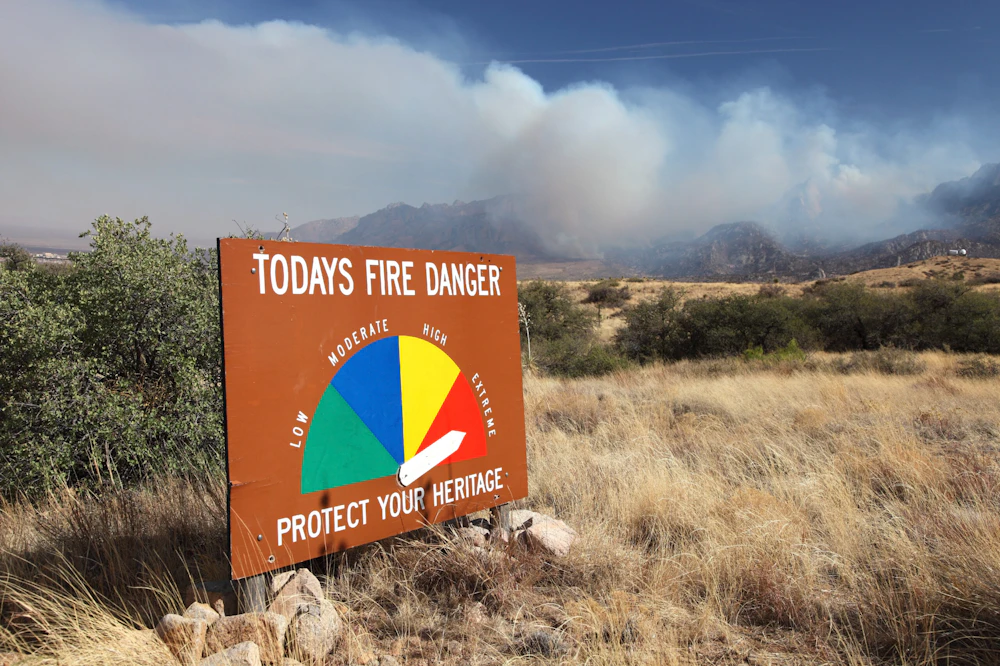 Today's Fire Danger in New Mexico