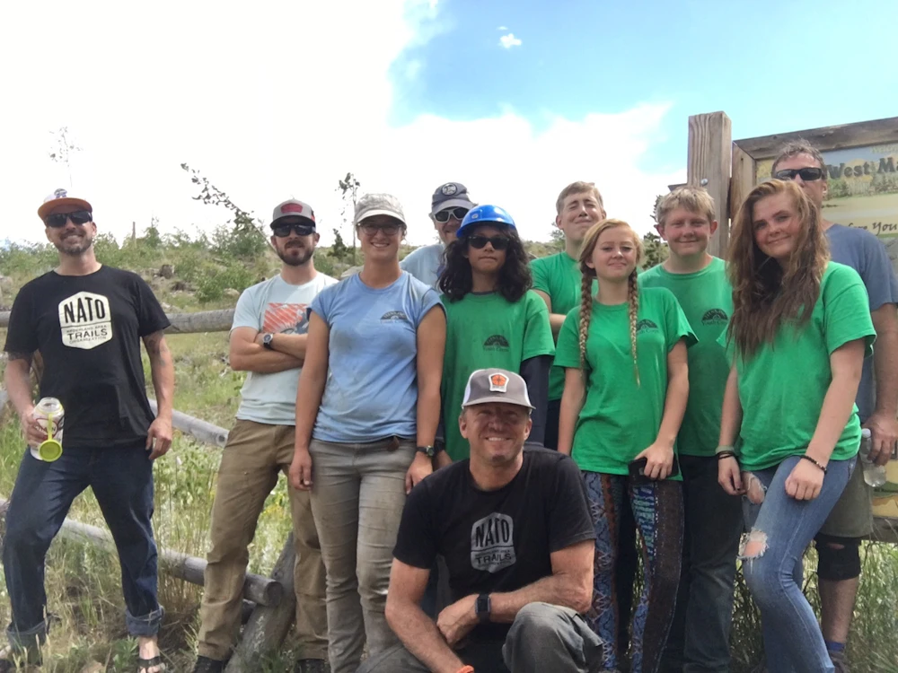 Group Photo At Lookout Trail