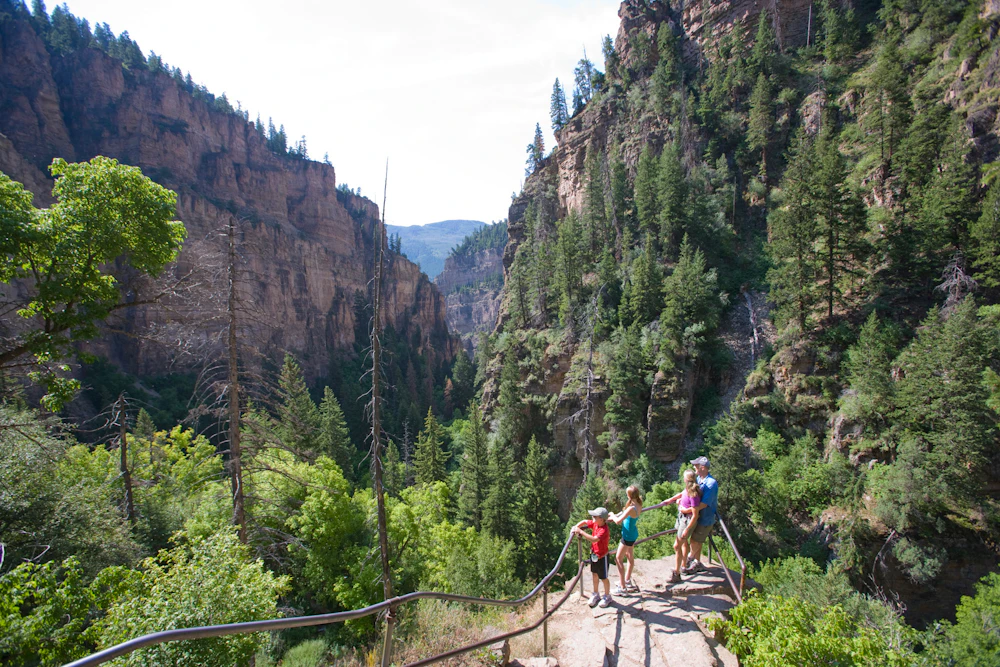 Hanging Lake Trail credit USFS