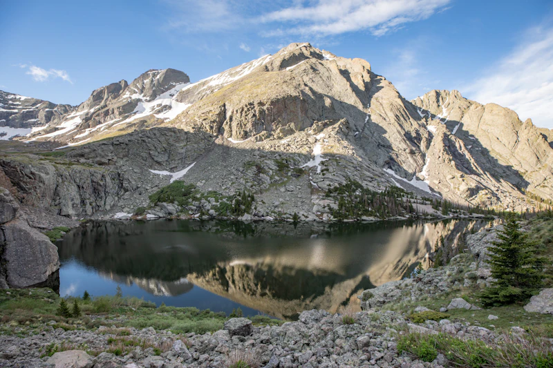 Alpine lake.