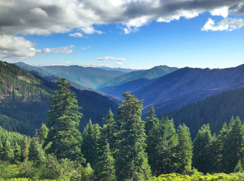 Mountain vista.