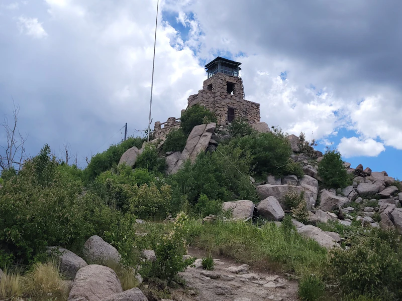 Lookout tower.