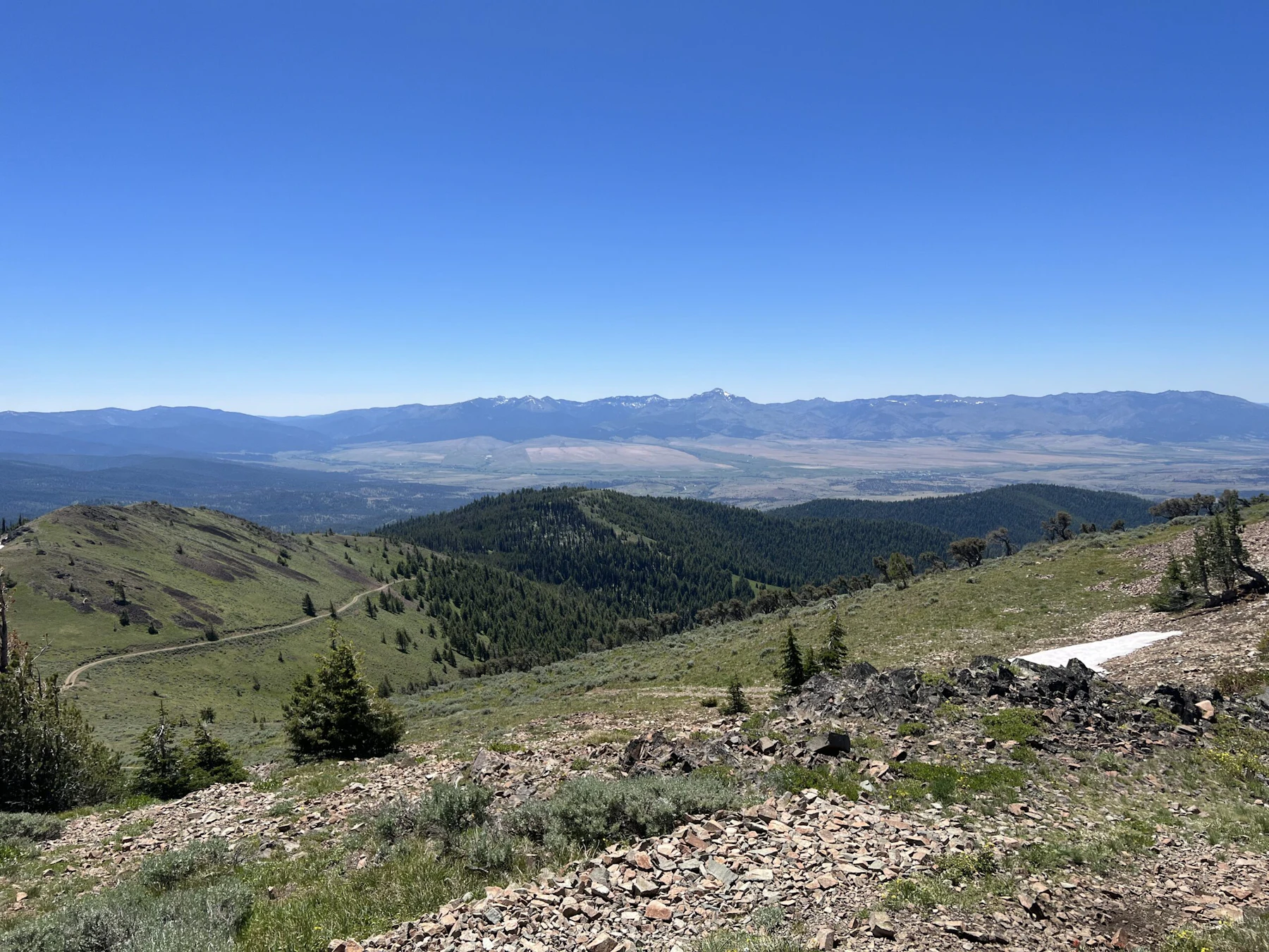 Mountain view.