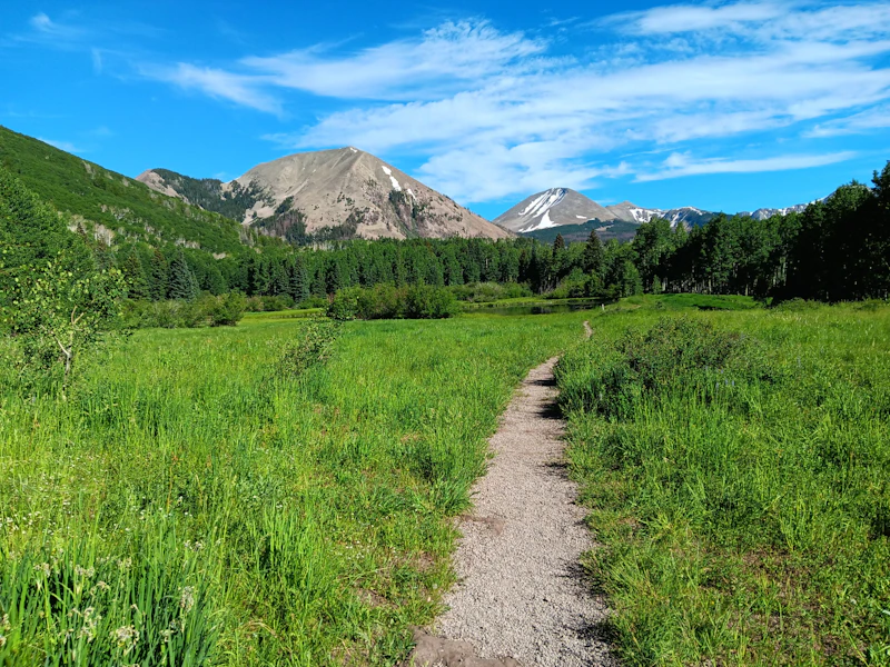 Mountain trail.