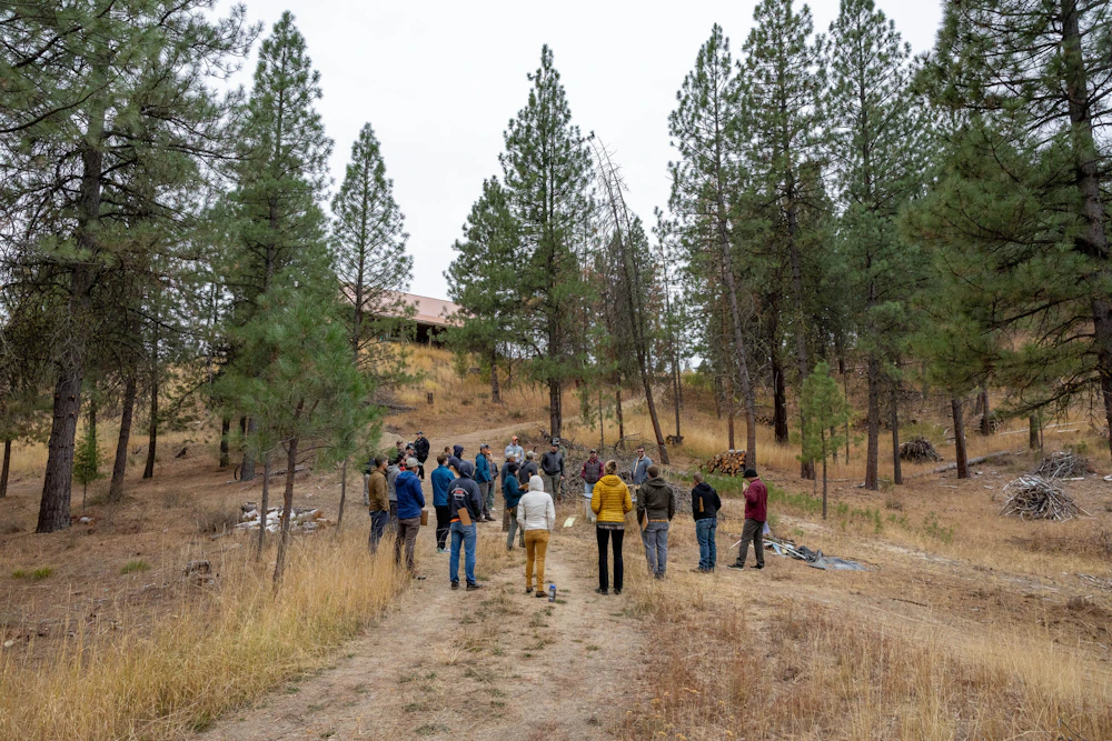 Members of the All Lands Partnership in Boise County Idaho USFS photo by Dave Walsh on 10232024