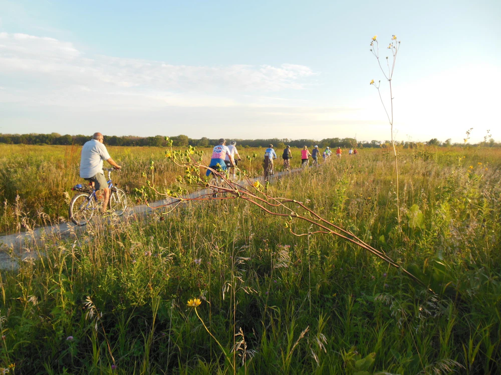 Midewin Summer Evening Bike Tour Jerry Heinrich