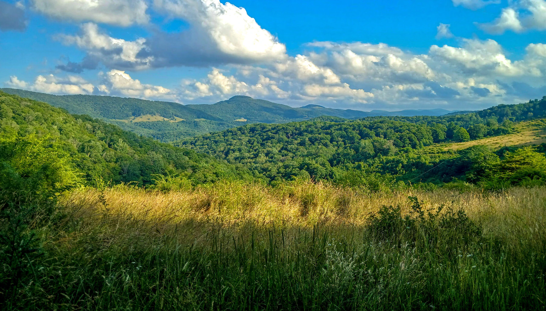 View of the Southern Appalachians.