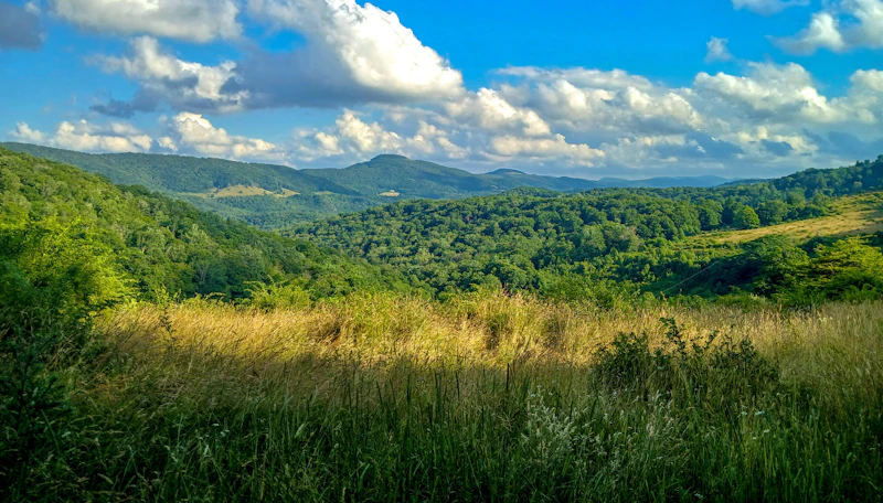 View of the Southern Appalachians.