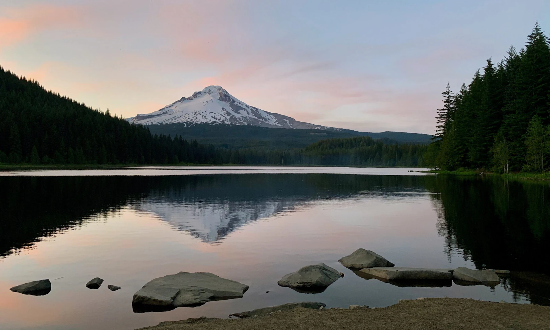 Mt Hood NF Trillium Lake Andrea Gal