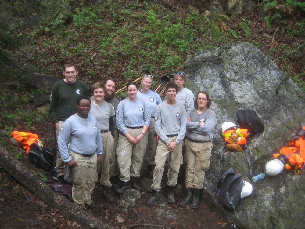 NCCC-Crew-on-Kirk-Creek-Trail-Photo-by-Mike-Heard