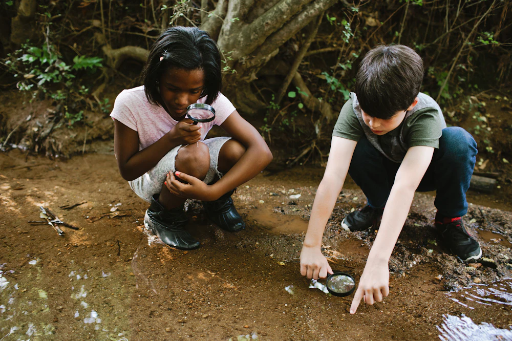 Nfw Kids In Pond