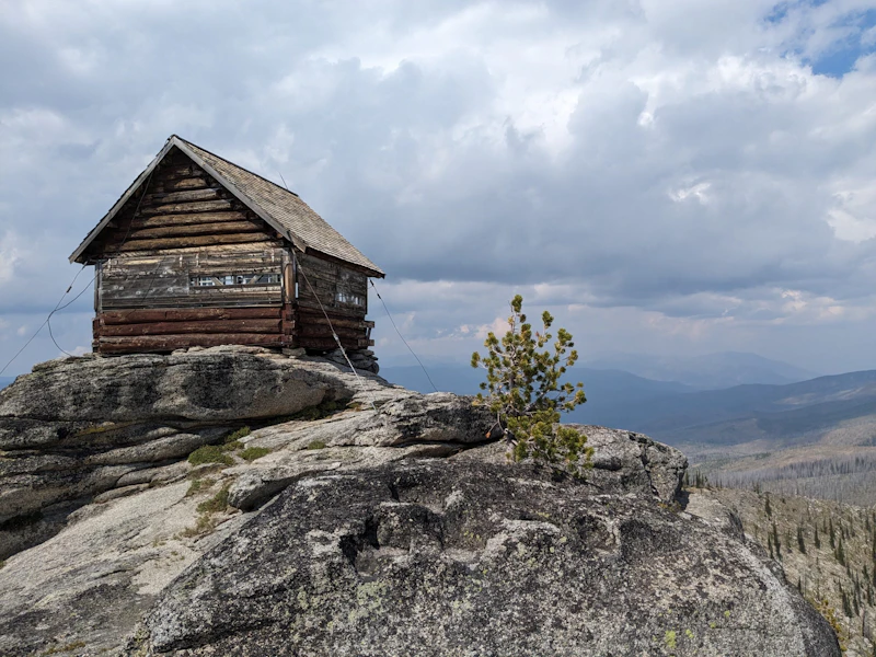 Historic cabin.