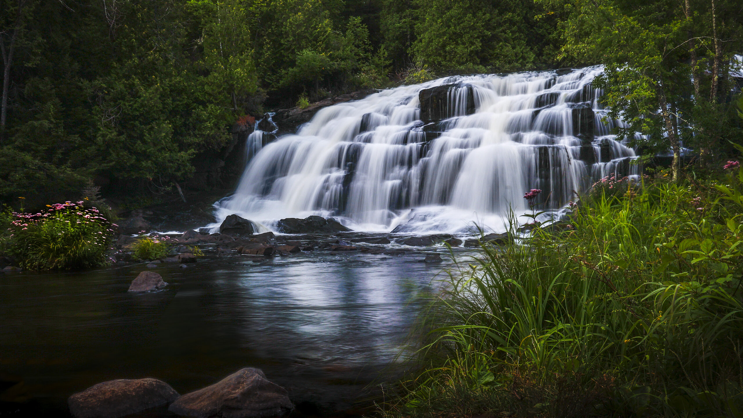 Waterfall.
