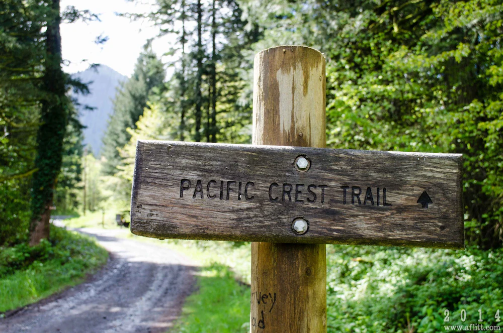 PCT-Trail-sign A.F.-Litt