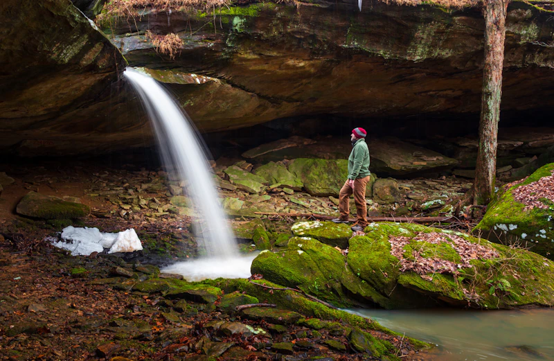 Waterfall.