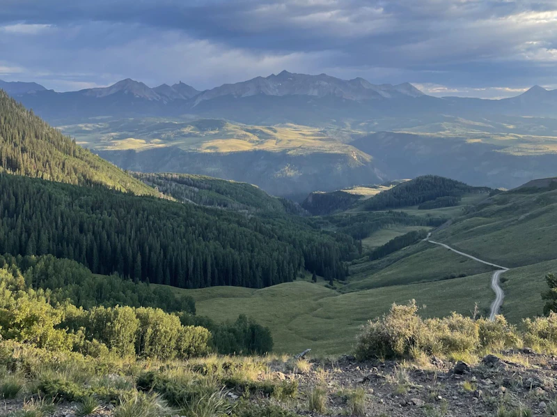 Mountain road.
