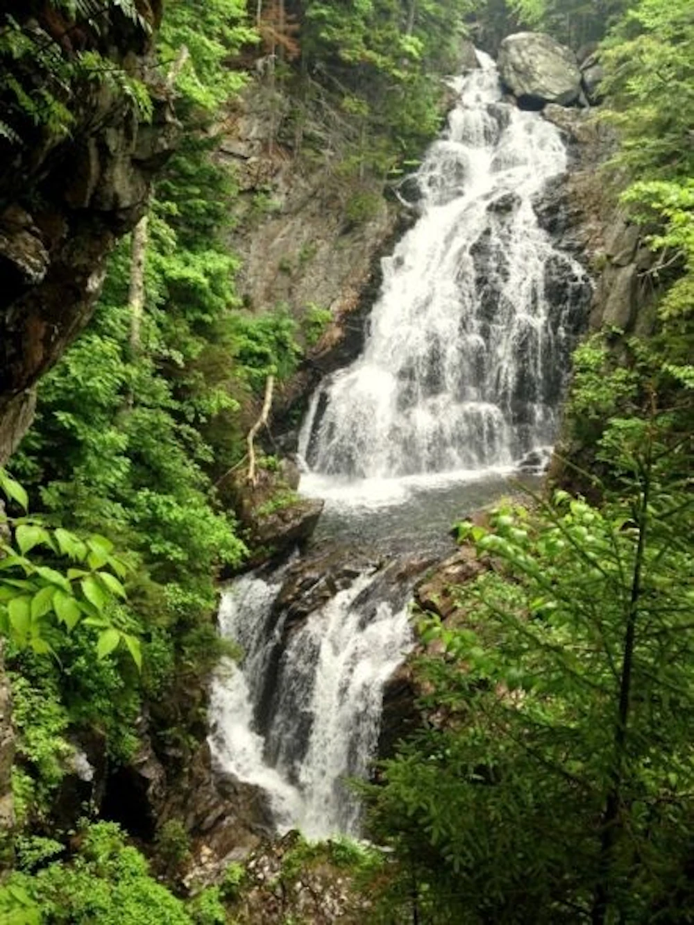 White Mountain National Forest NH Waterfall