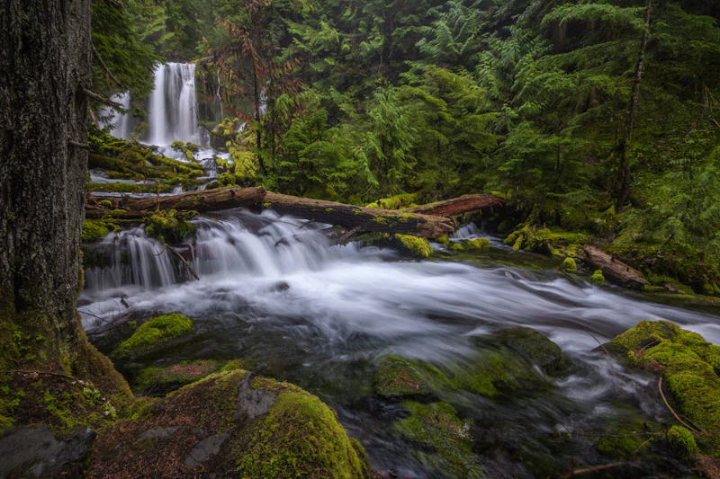 Waterfall.