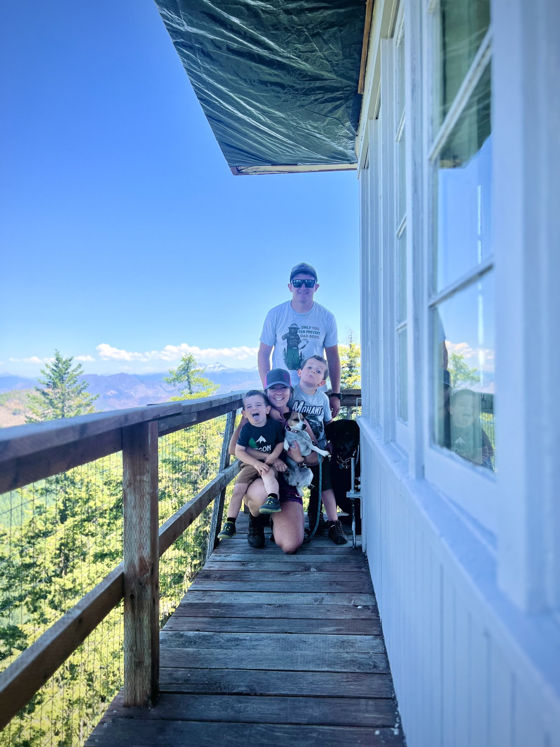 Lookout tower.