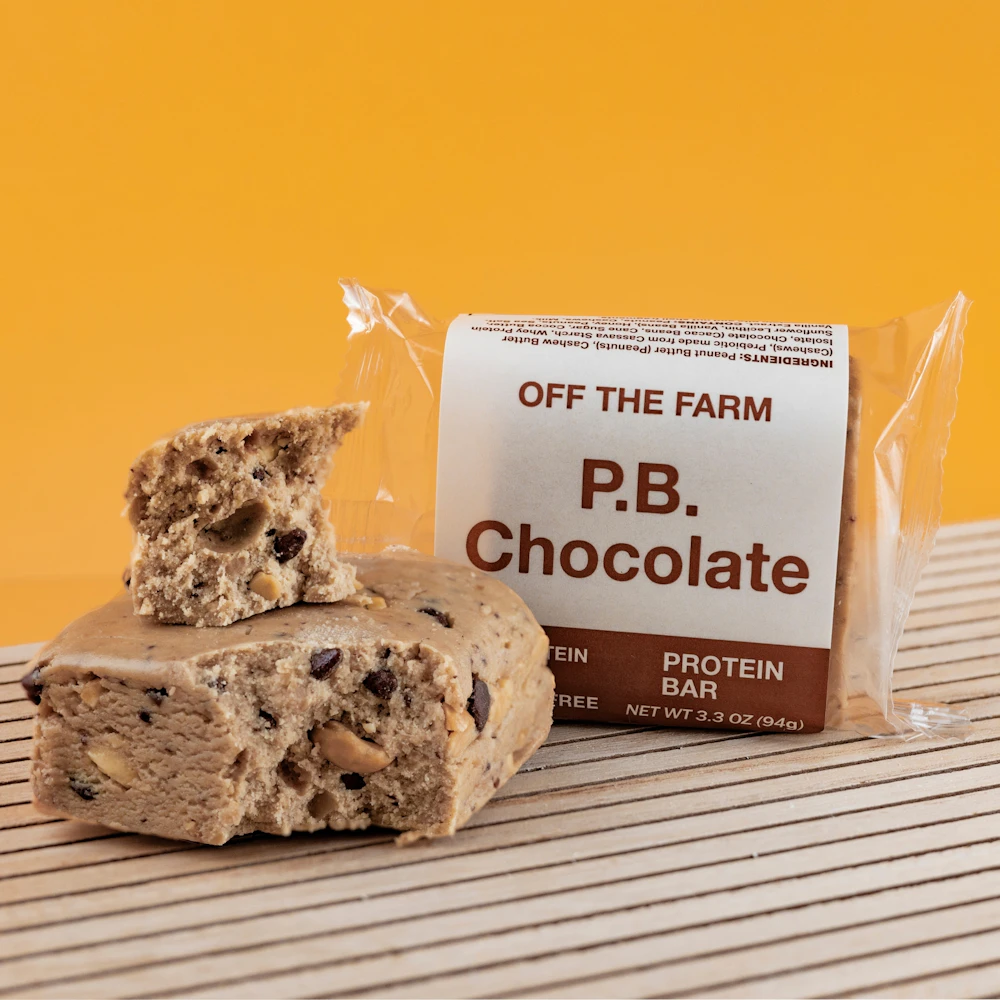 Pb chocolate protein bar