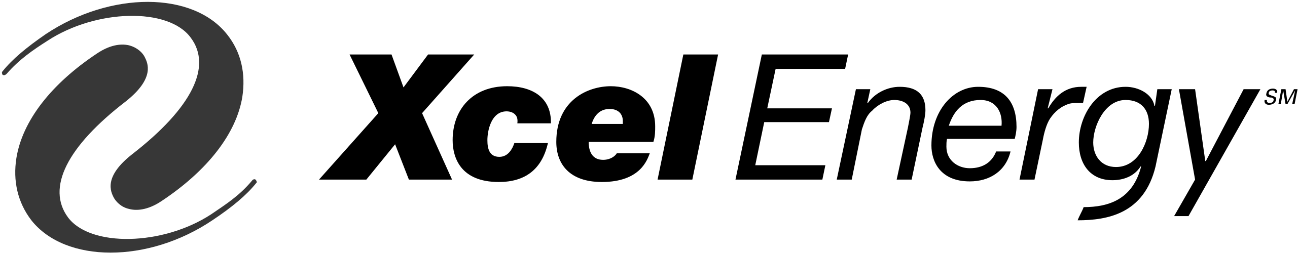 Xcel Energy logo.
