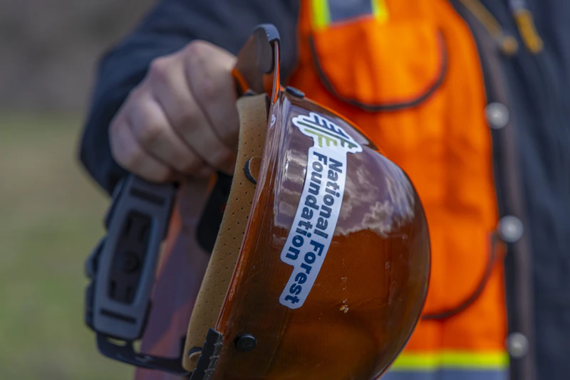 NFF hard hat.