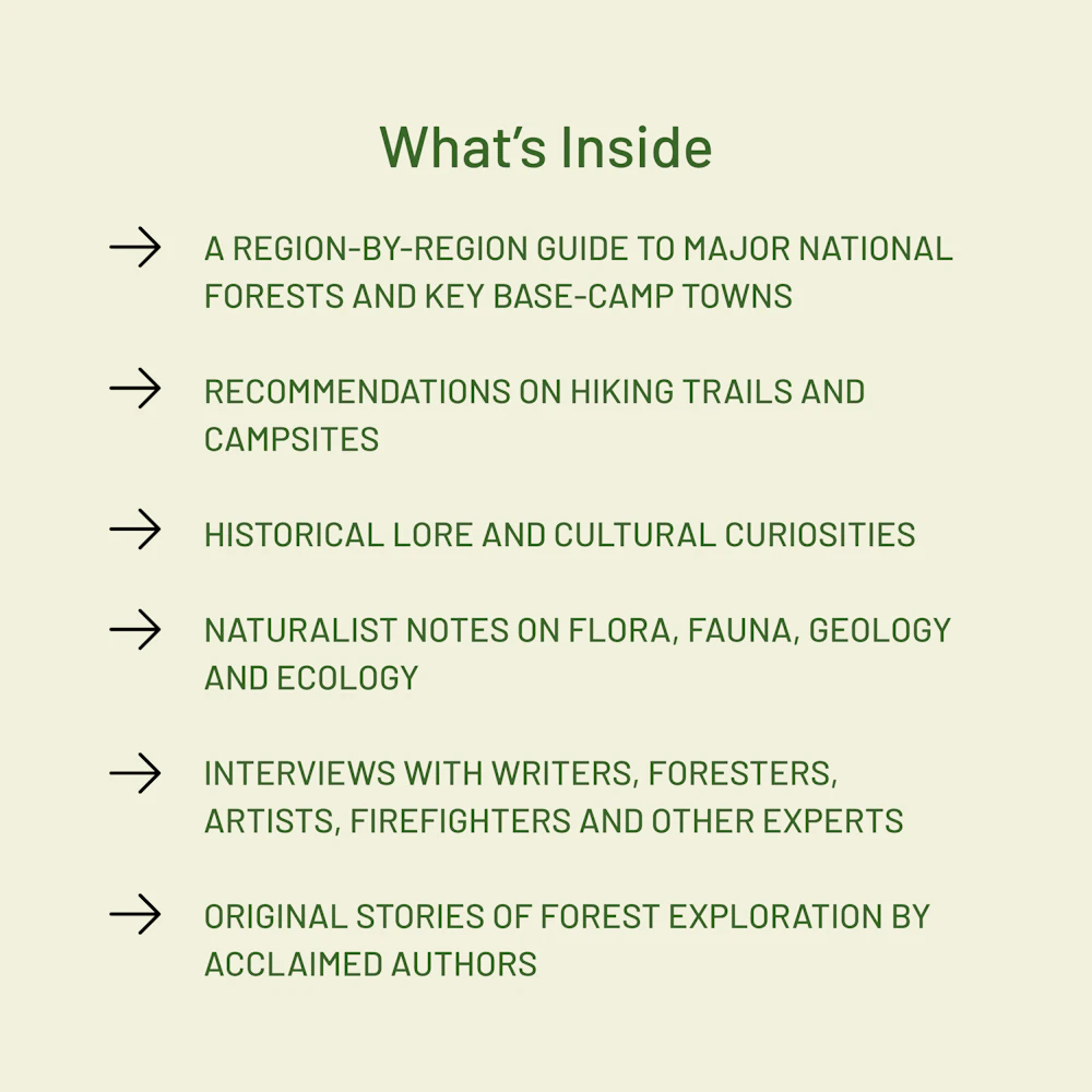 What's inside: regional guide, recommendations, history, culture, naturalist notes, interviews, and original stories.